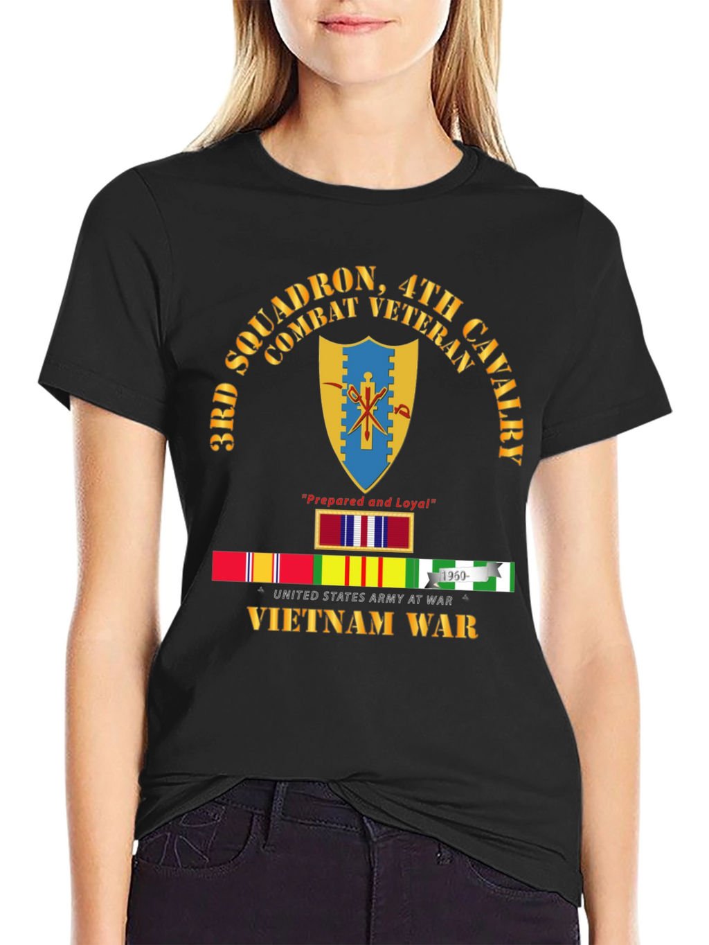 3rd Squadron 4th Cavalry Combat Veteran T-Shirt