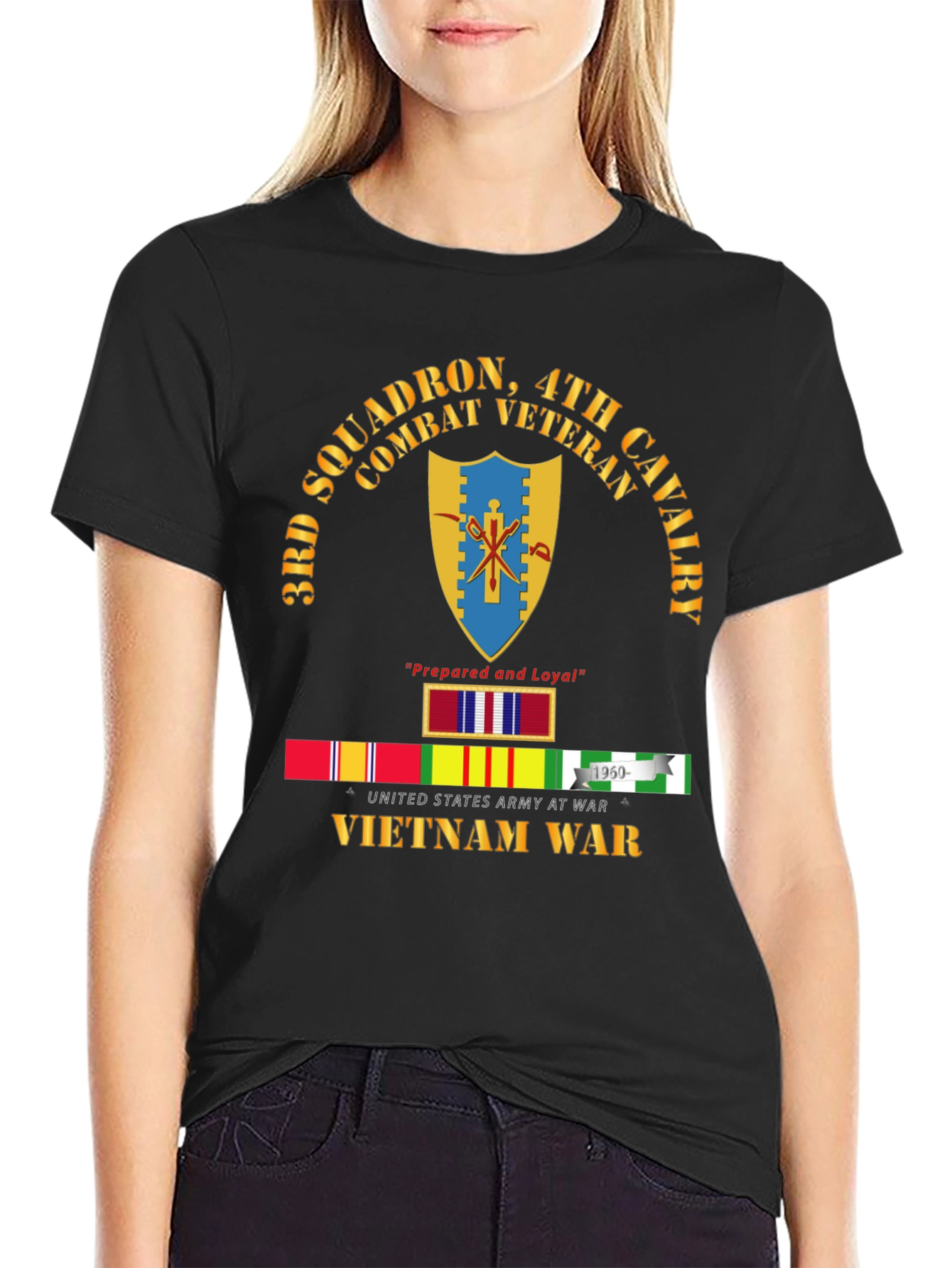 3rd Squadron 4th Cavalry Combat Veteran T-Shirt