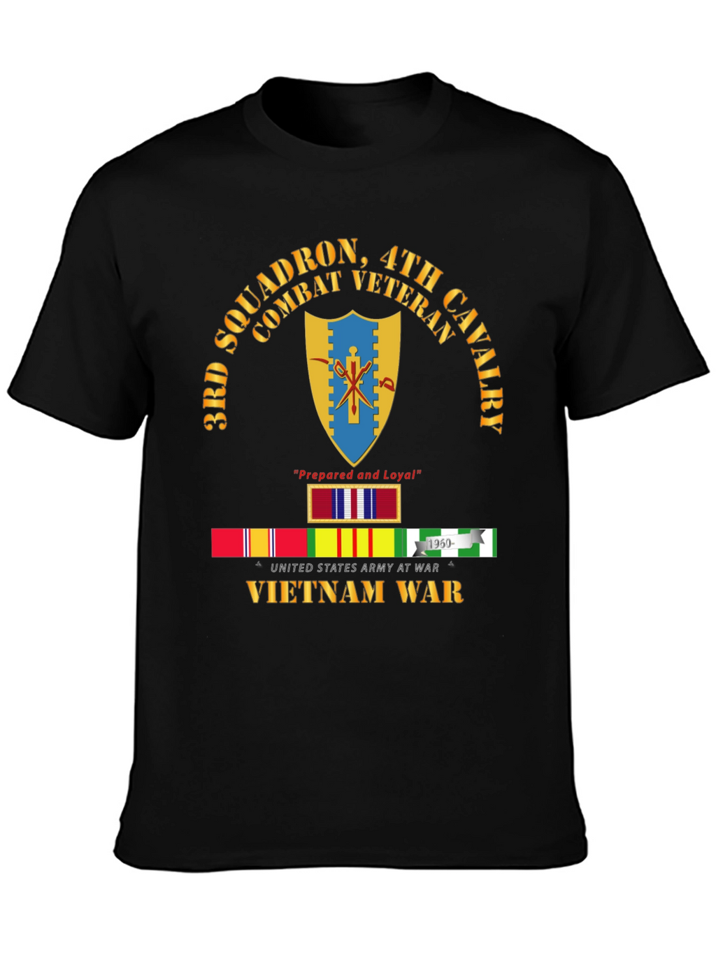 3rd Squadron 4th Cavalry Combat Veteran T-Shirt