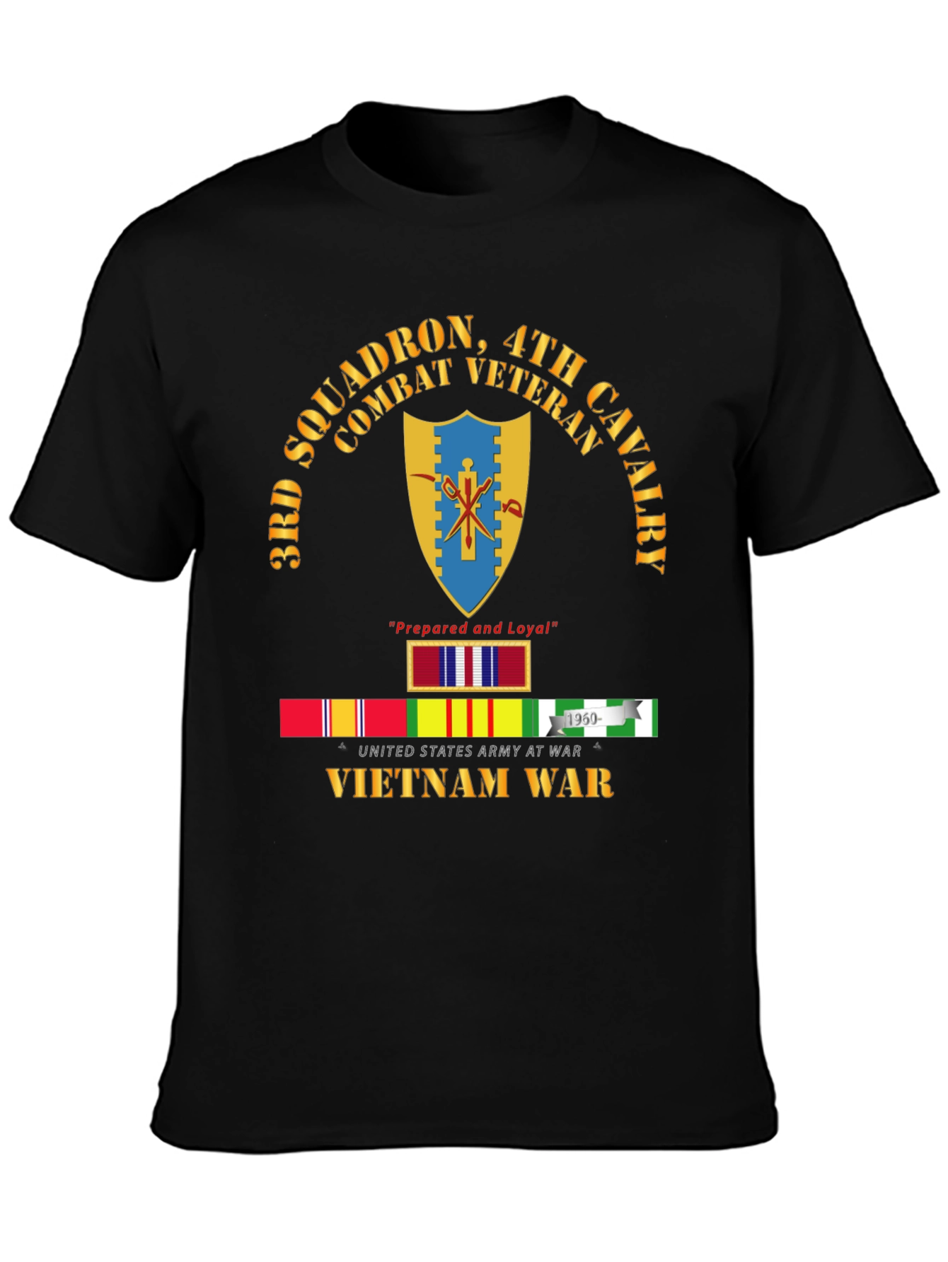 3rd Squadron 4th Cavalry Combat Veteran T-Shirt