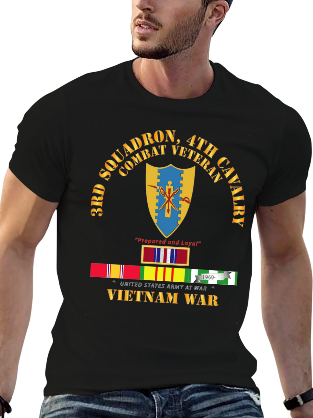 3rd Squadron 4th Cavalry Combat Veteran T-Shirt