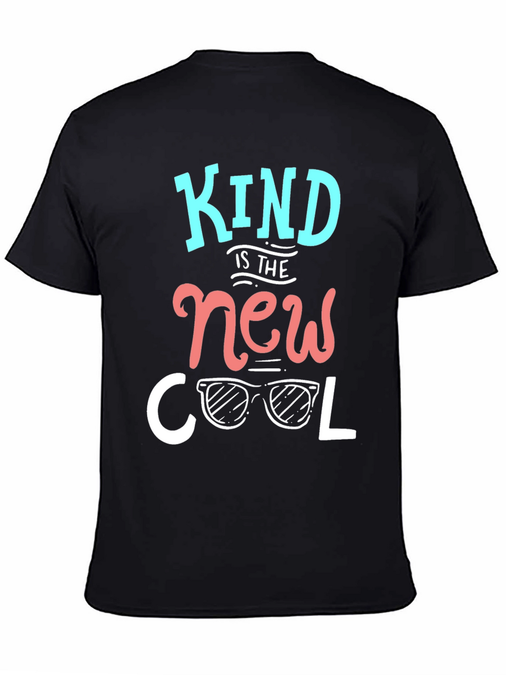 Kind is the New Cool Graphic Tee - Black