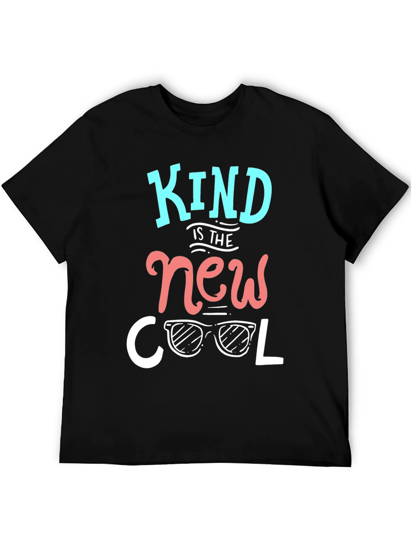 Kind is the New Cool Graphic Tee - Black