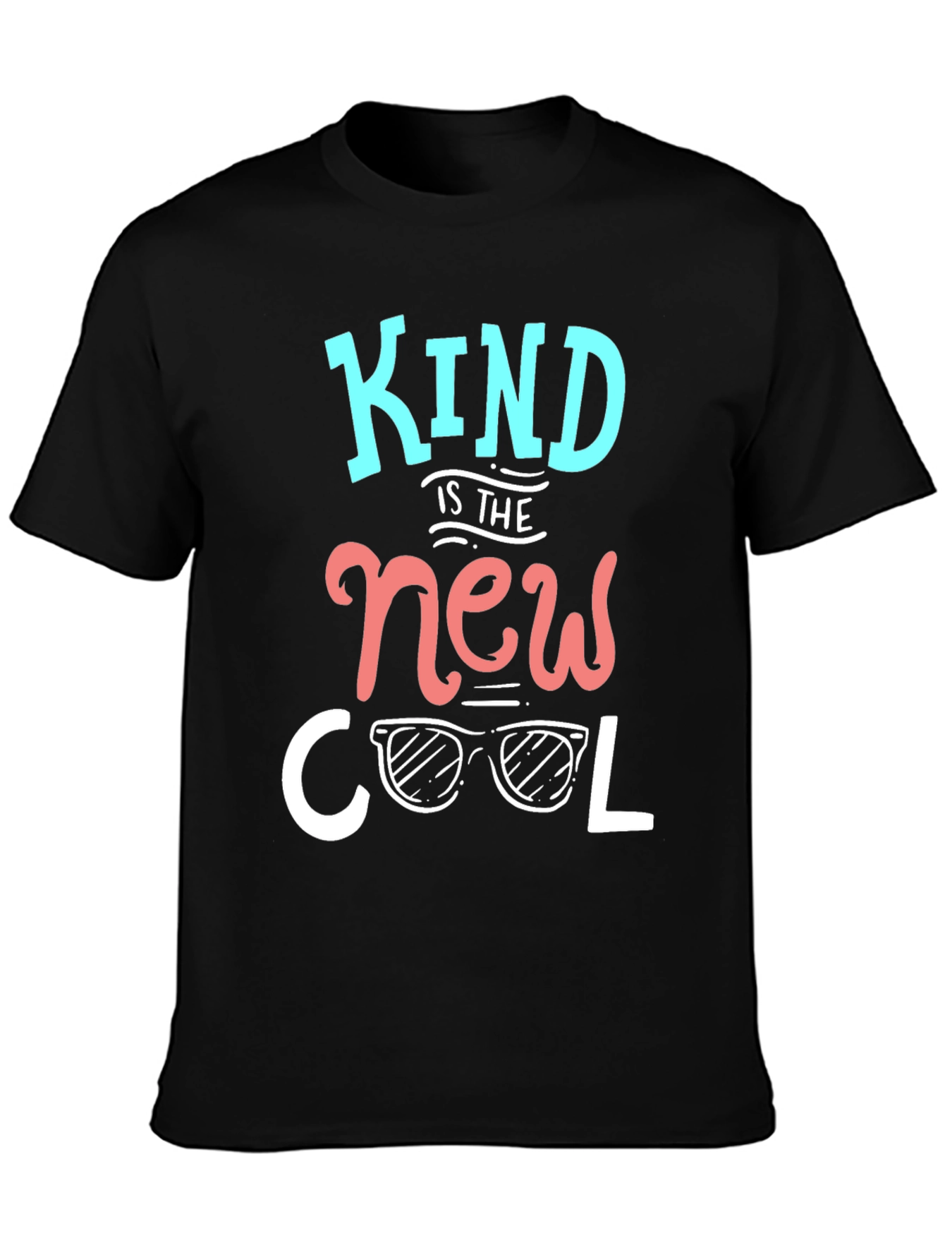Kind is the New Cool Graphic Tee - Black