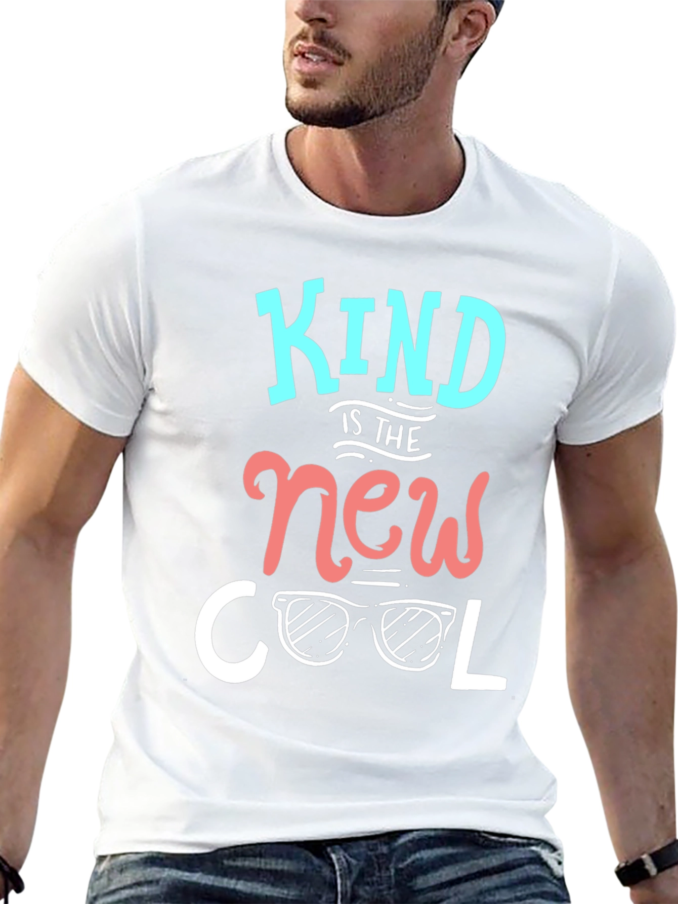 Kind is the New Cool Graphic Tee - Black