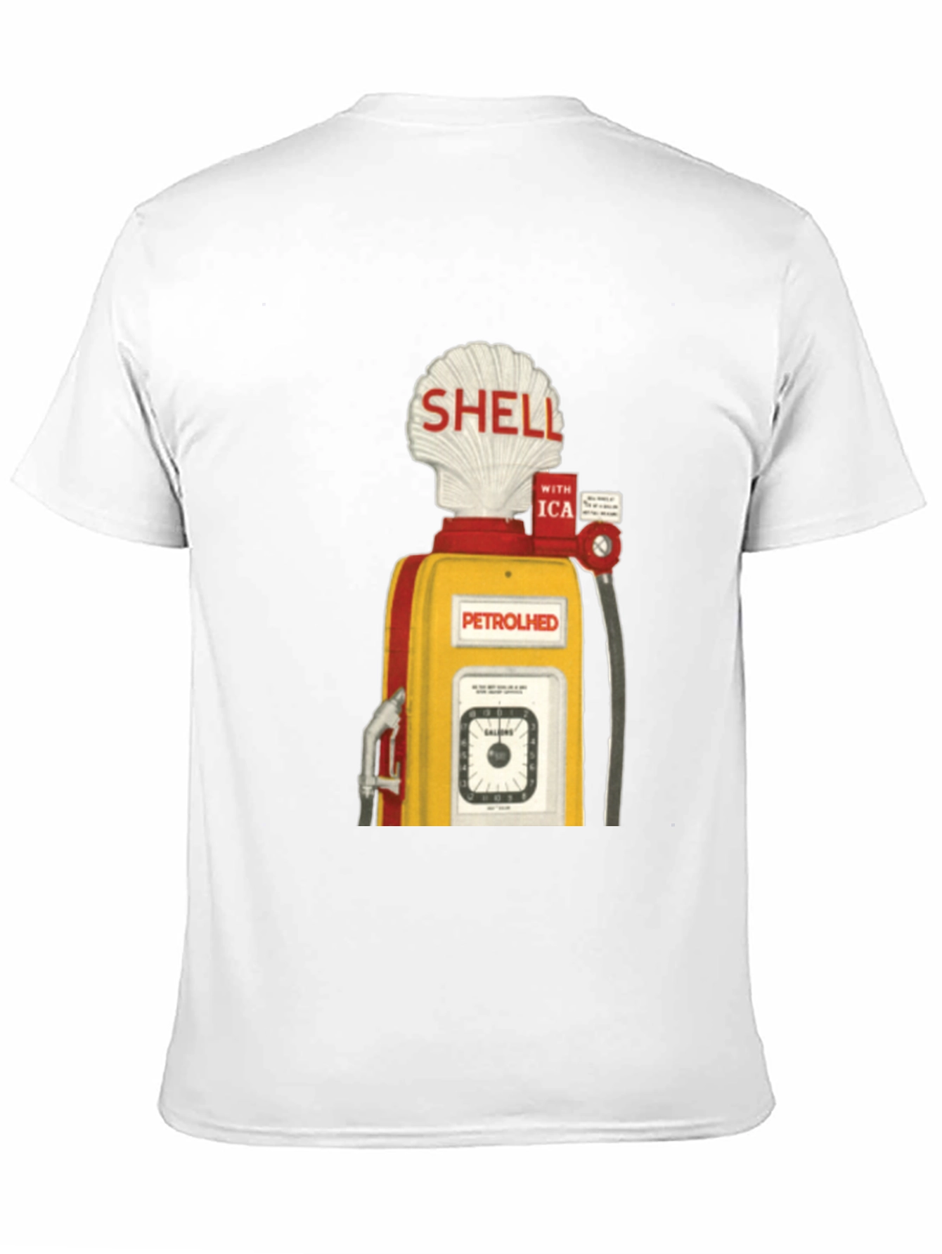 Retro Shell Petrol Pump T-Shirt