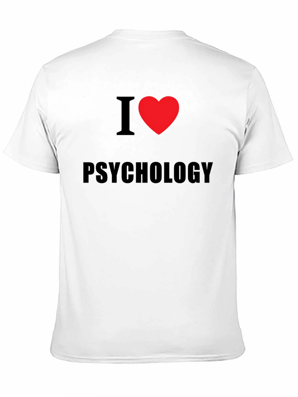 I Heart Psychology Tee - Classic Black T-Shirt