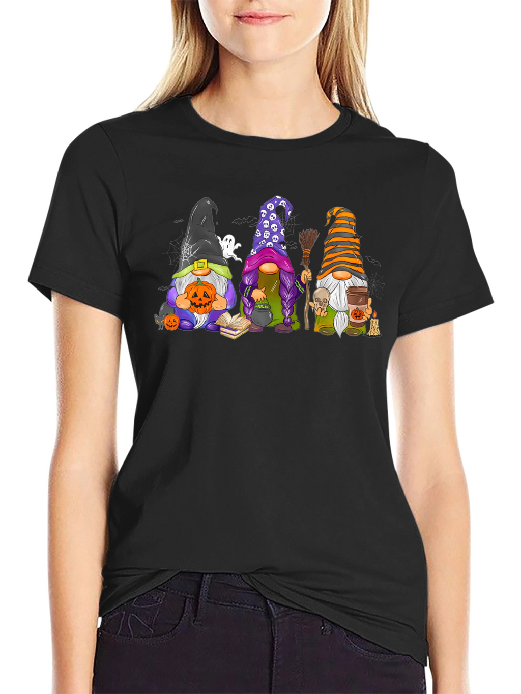 Halloween Gnomes Graphic Tee