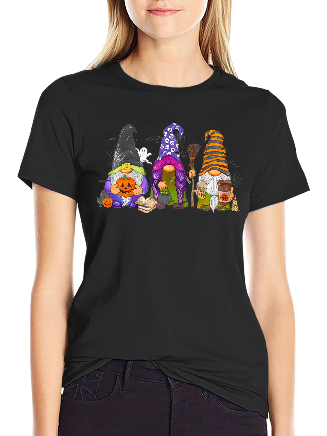 Halloween Gnomes Graphic Tee