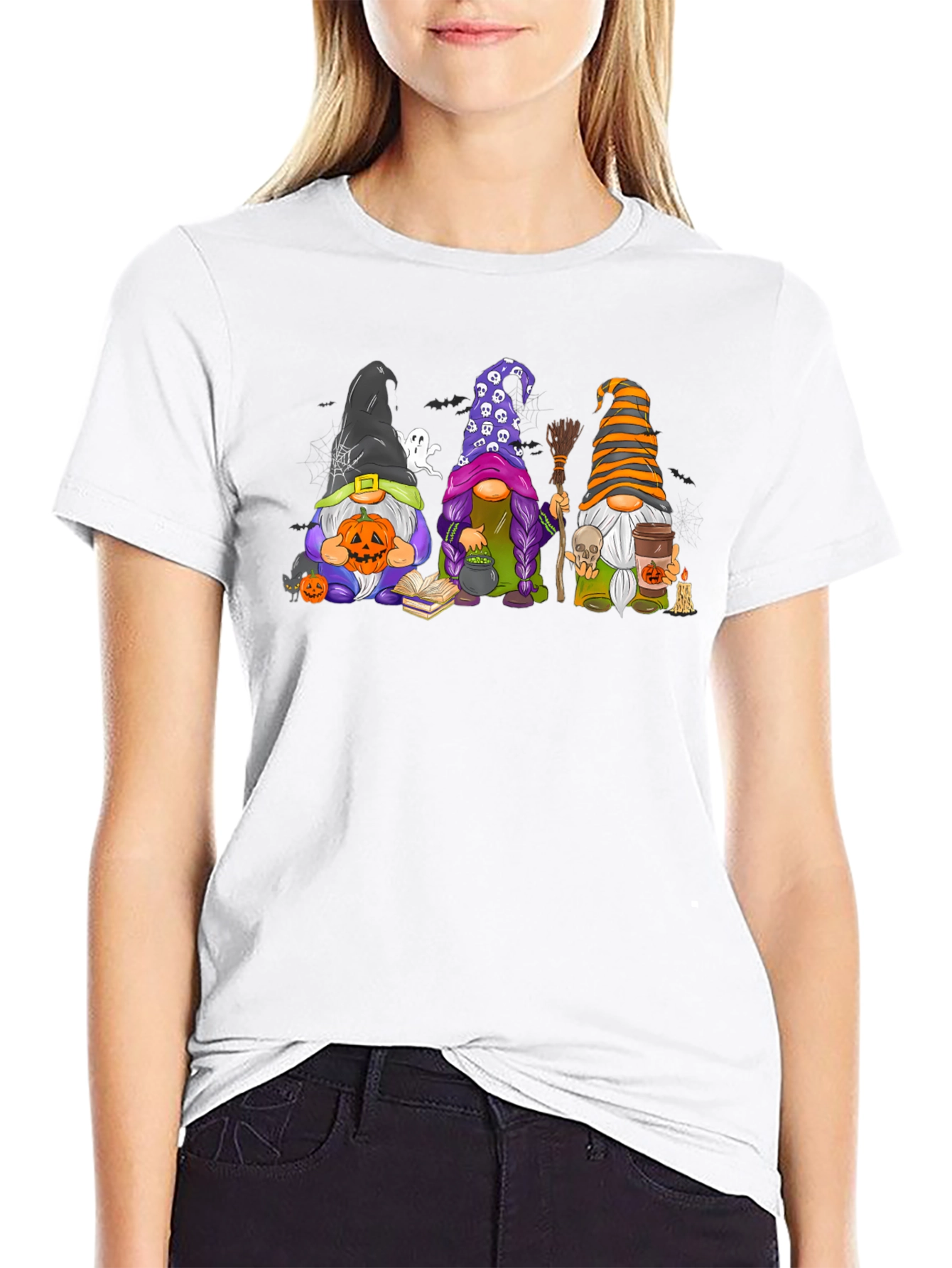 Halloween Gnomes Graphic Tee