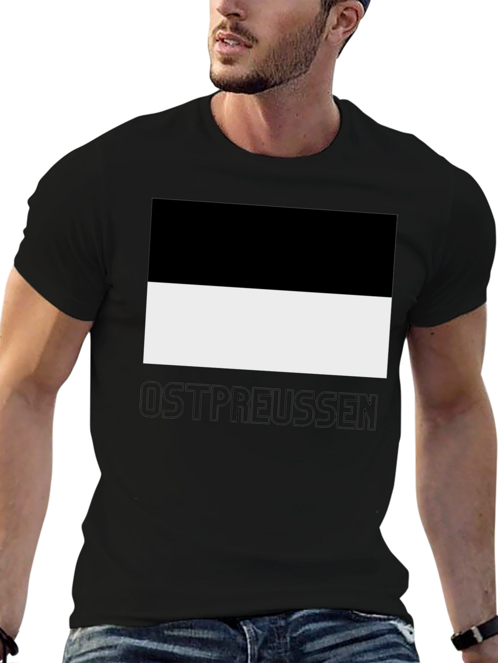 Ostpreussen Flag T-Shirt - Classic Design