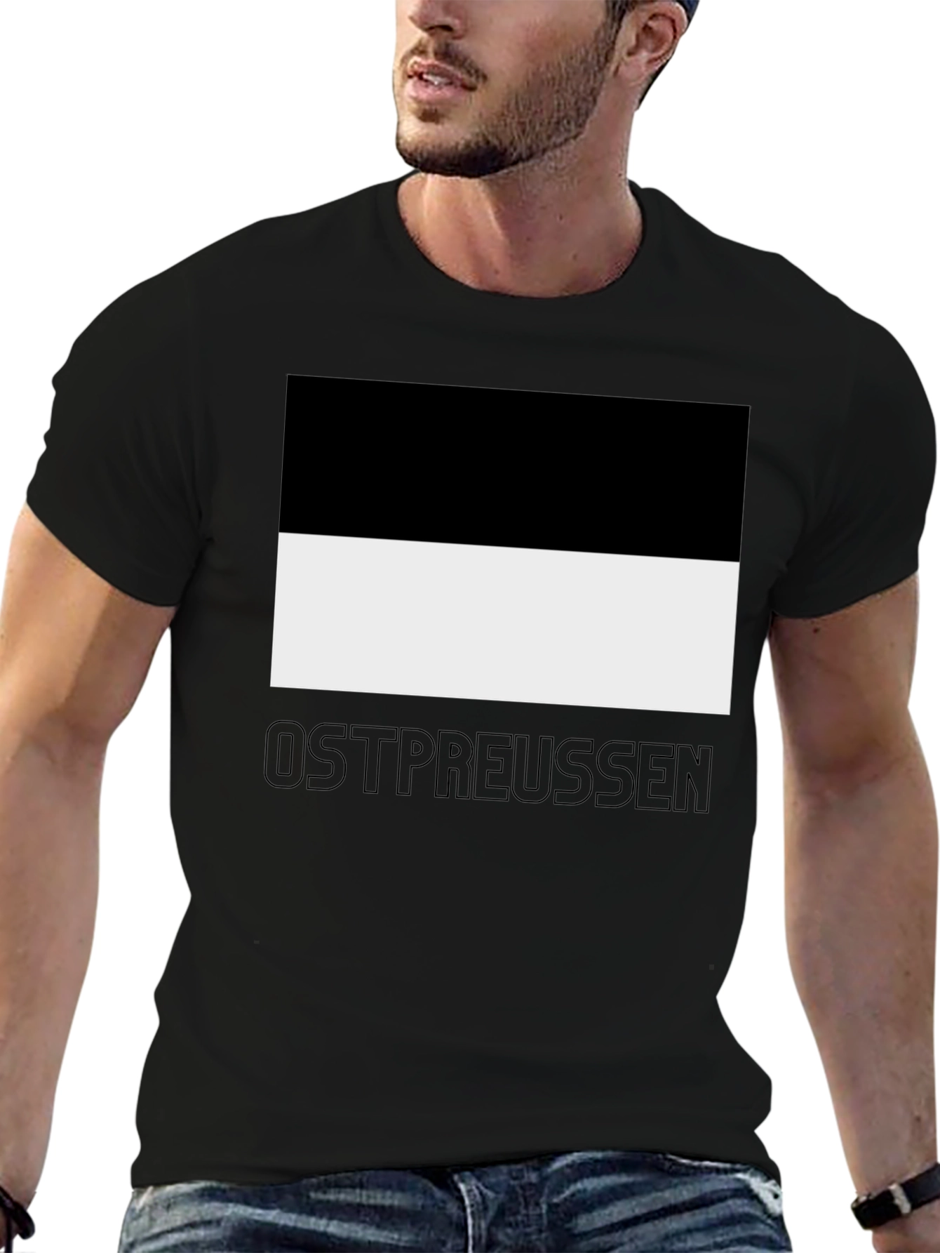 Ostpreussen Flag T-Shirt - Classic Design