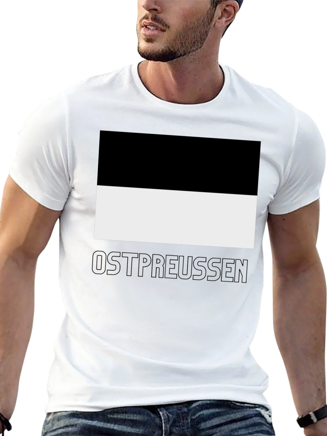 Ostpreussen Flag T-Shirt - Classic Design