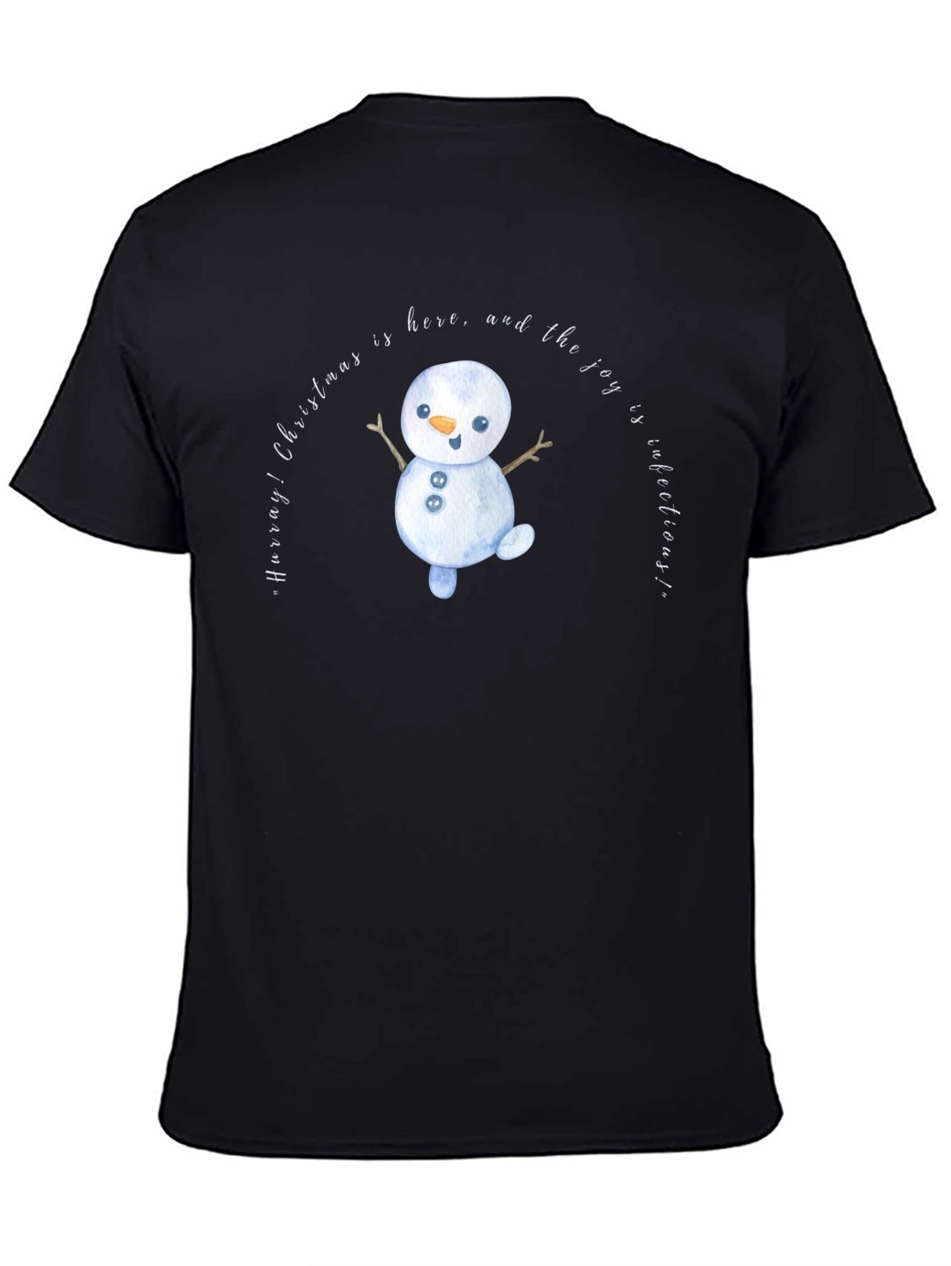 Christmas Snowman Graphic Tee