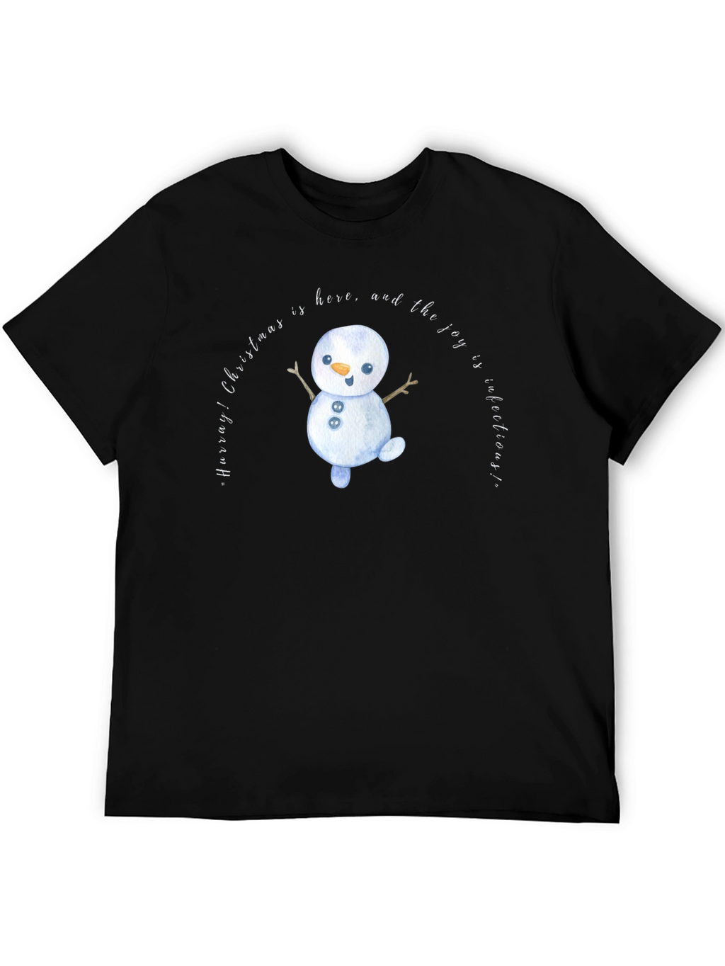 Christmas Snowman Graphic Tee