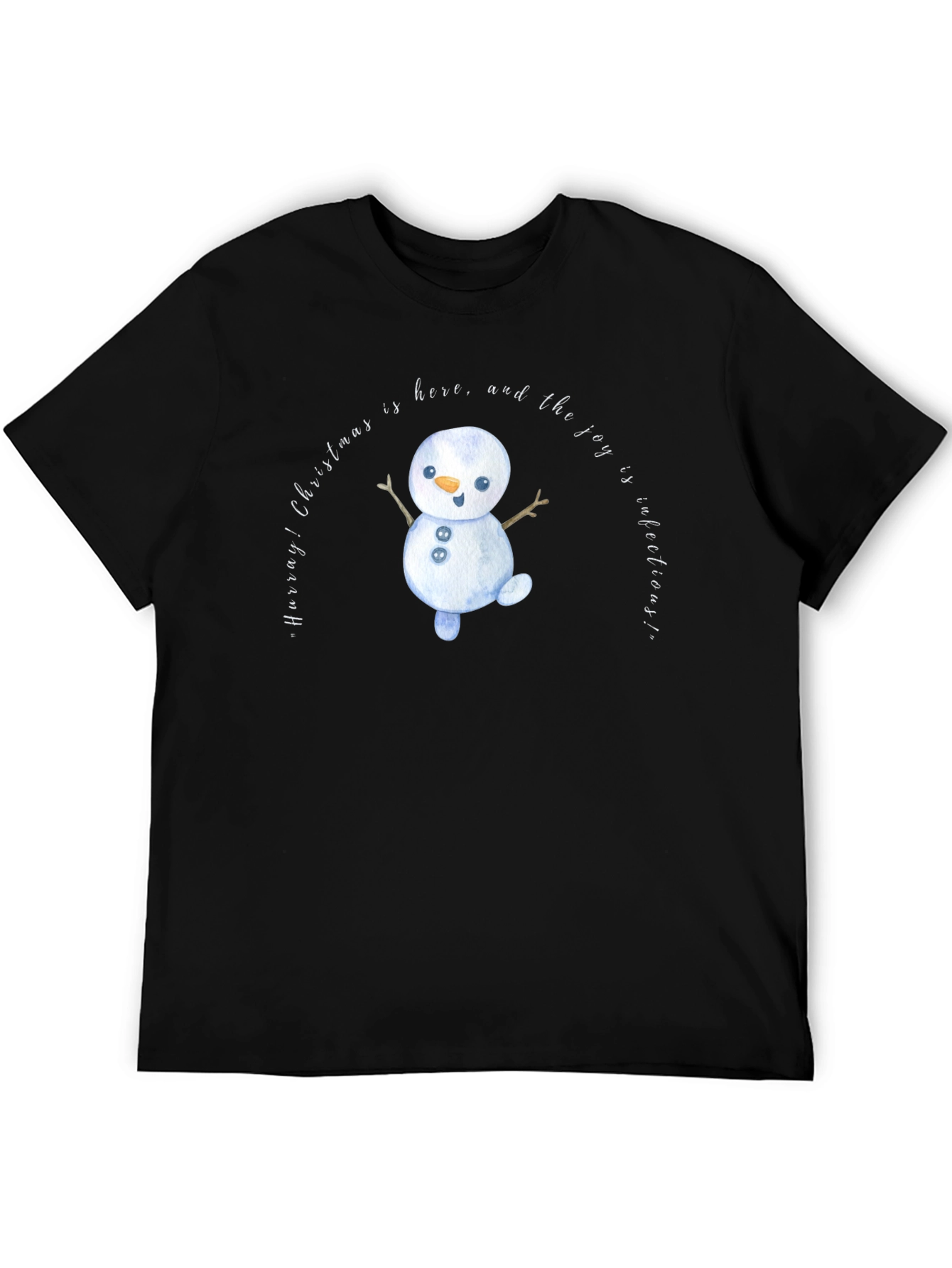 Christmas Snowman Graphic Tee