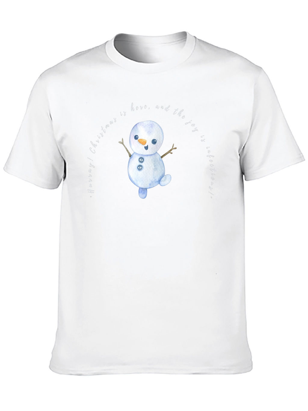 Christmas Snowman Graphic Tee
