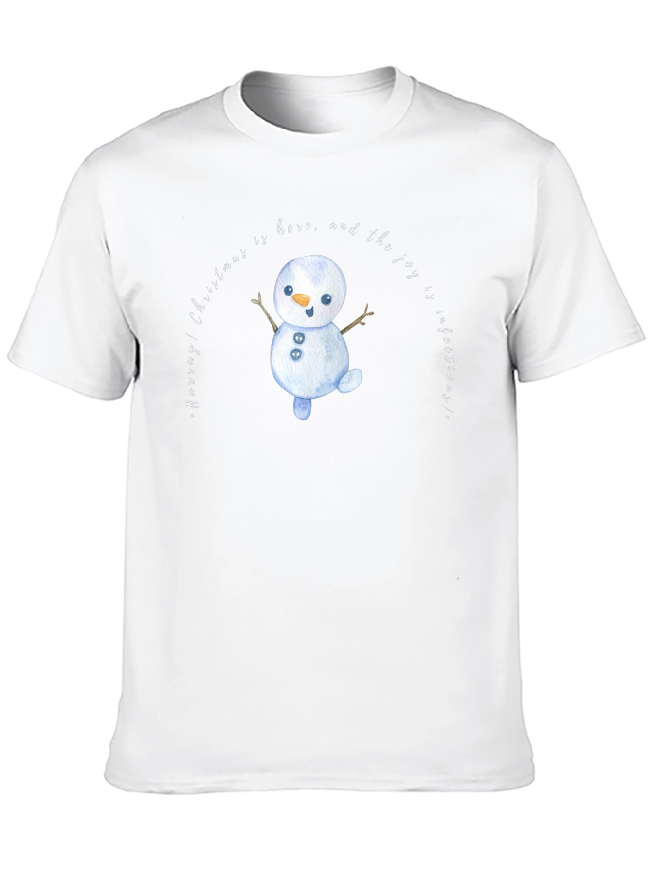 Christmas Snowman Graphic Tee