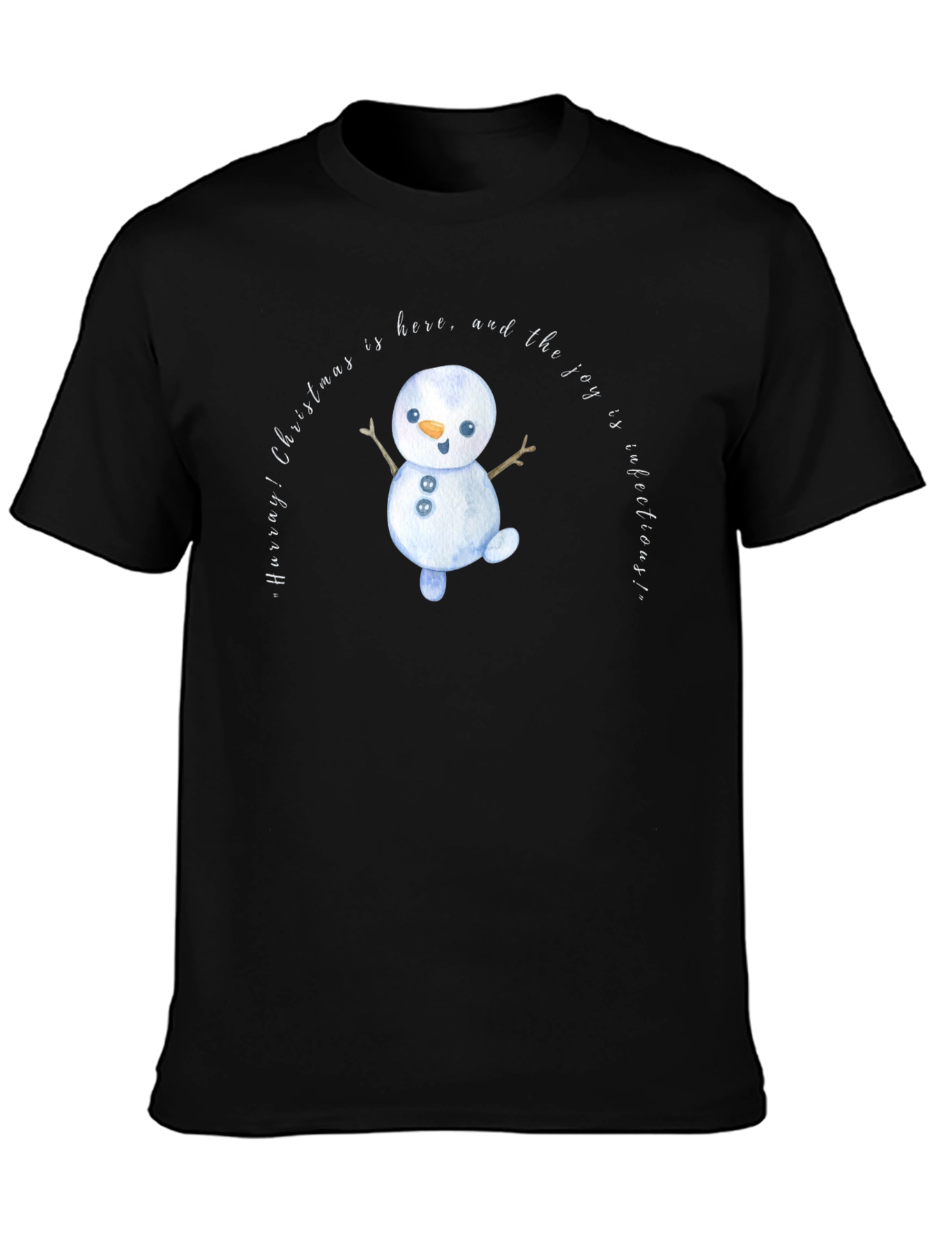 Christmas Snowman Graphic Tee