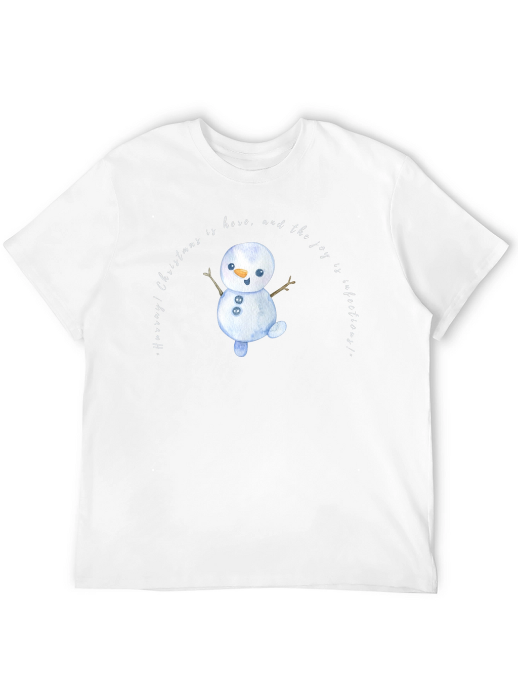 Christmas Snowman Graphic Tee
