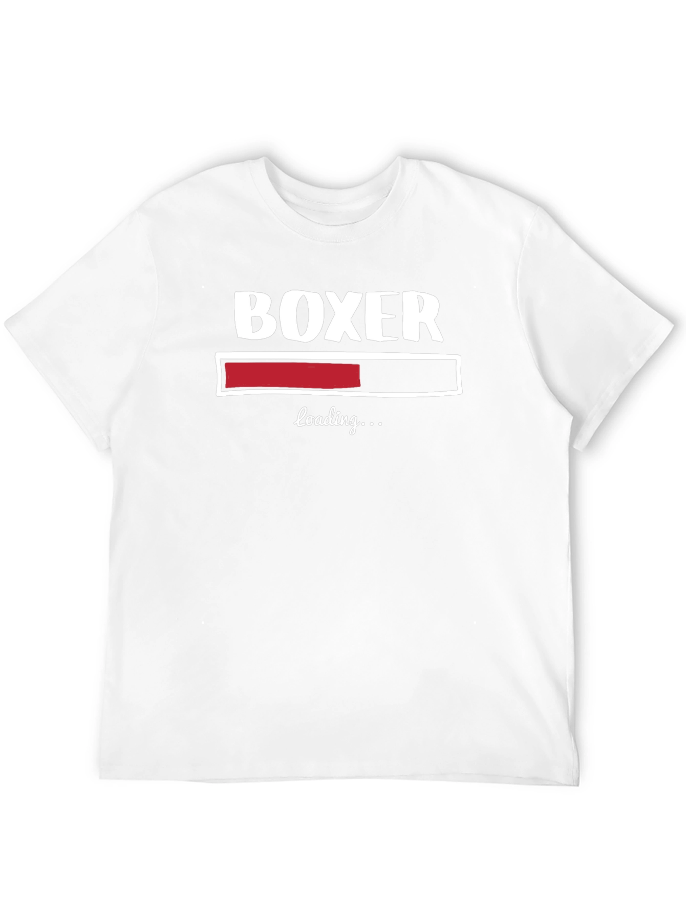 Boxer Loading Funny T-Shirt