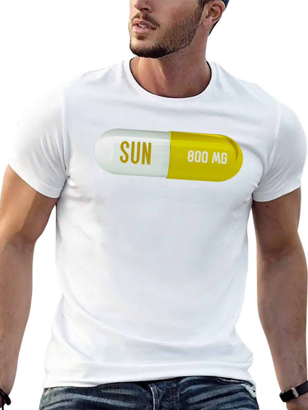 Sun 800 MG Pill T-Shirt