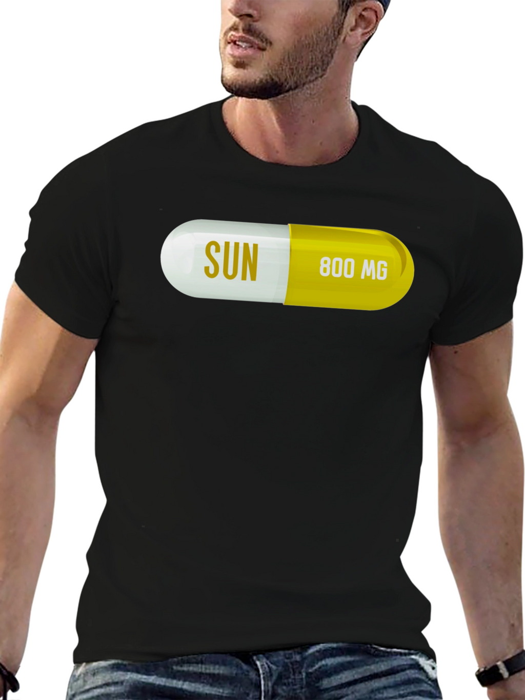 Sun 800 MG Pill T-Shirt