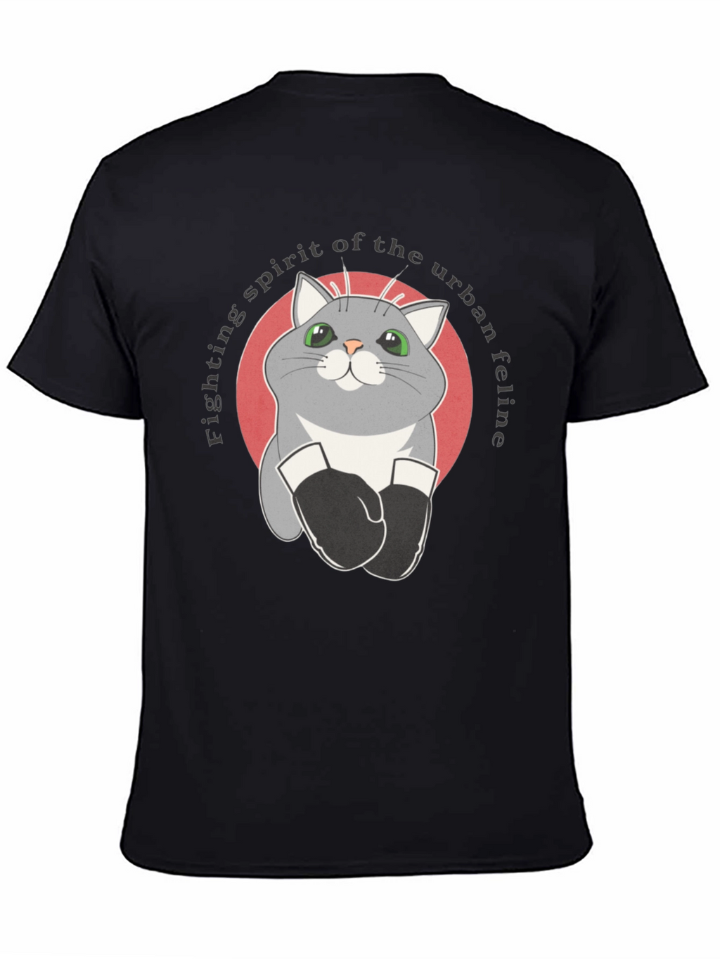Urban Feline Boxer T-Shirt