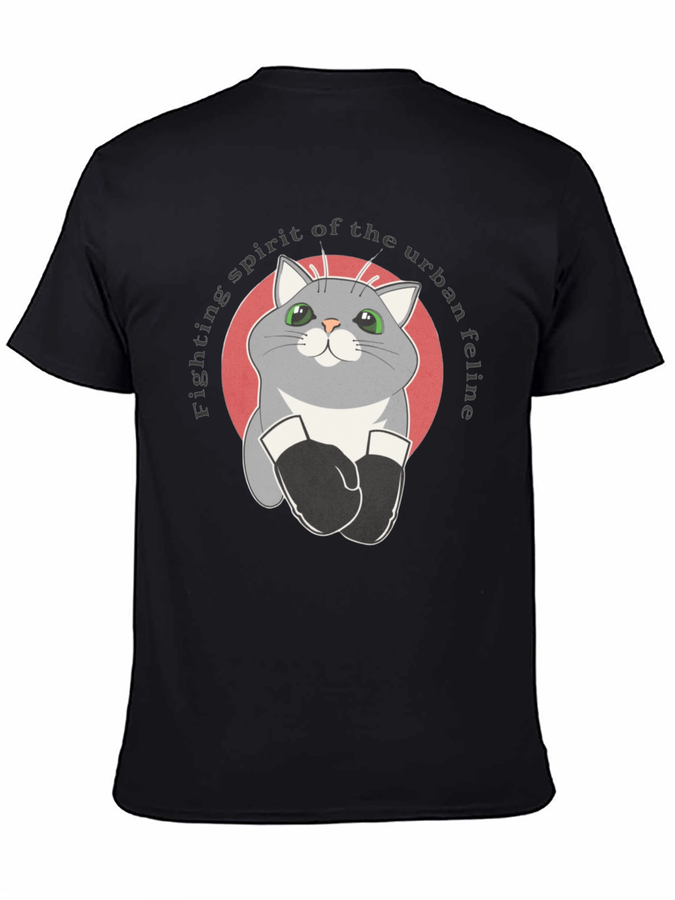 Urban Feline Boxer T-Shirt