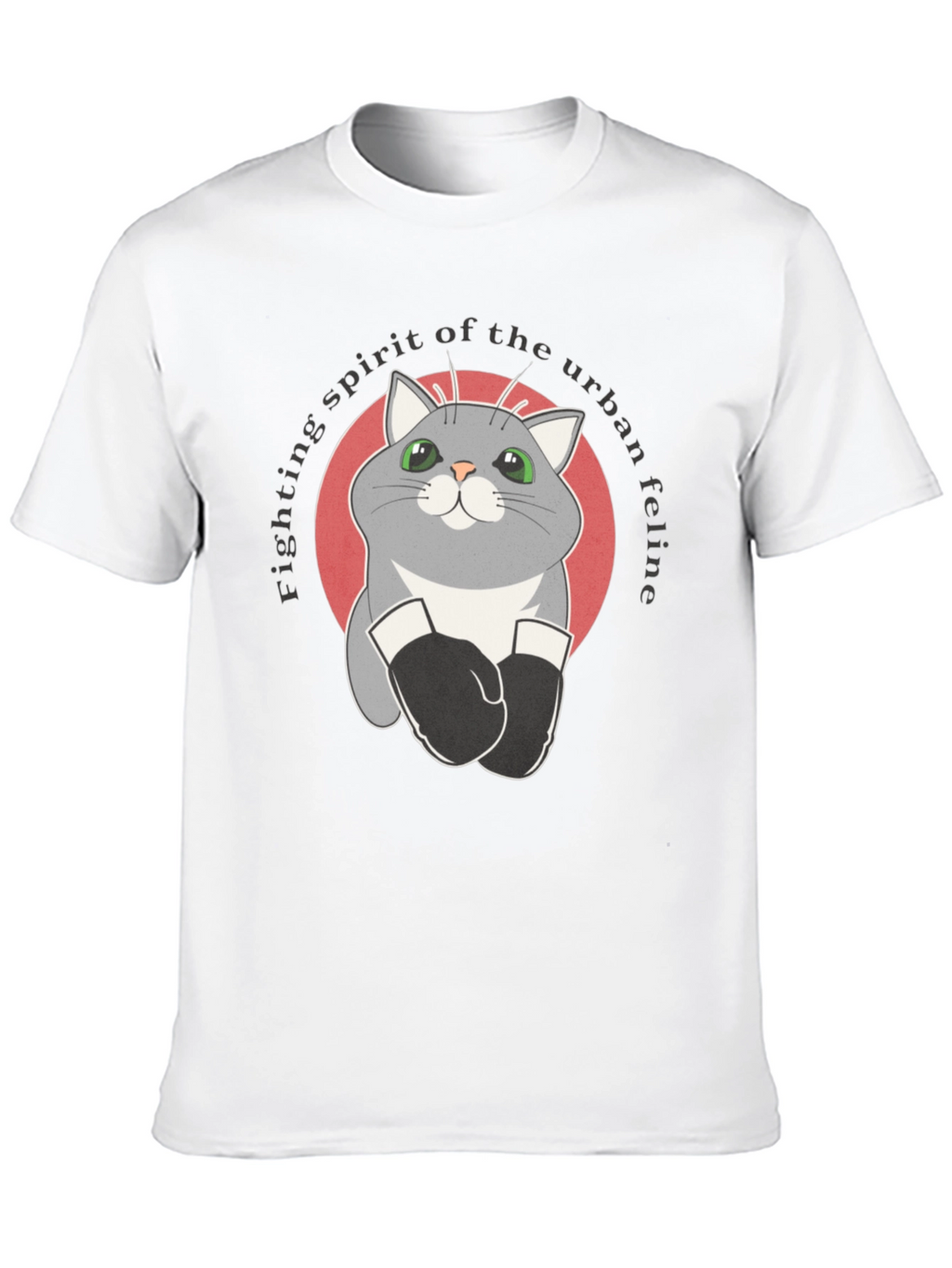 Urban Feline Boxer T-Shirt