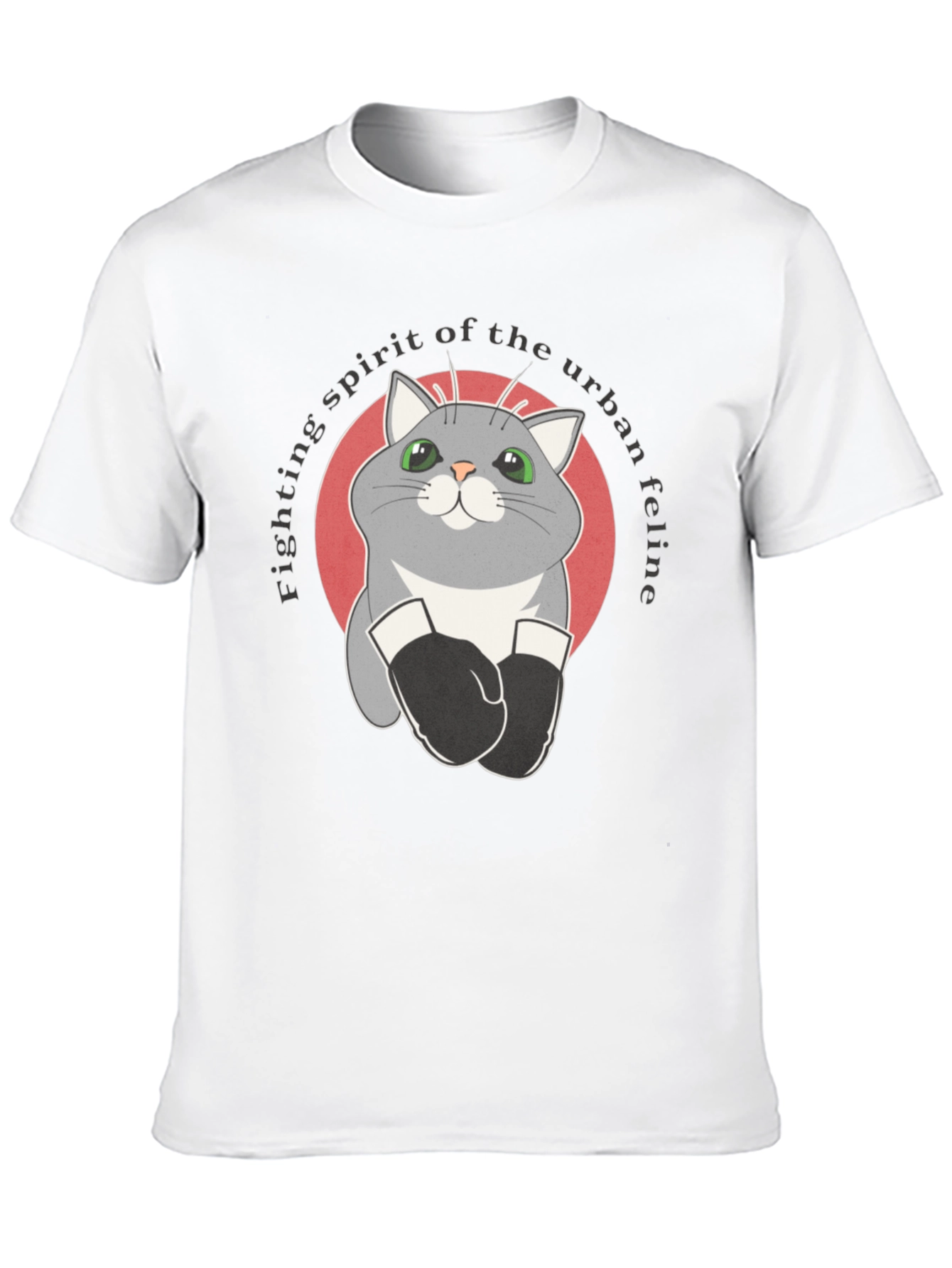 Urban Feline Boxer T-Shirt