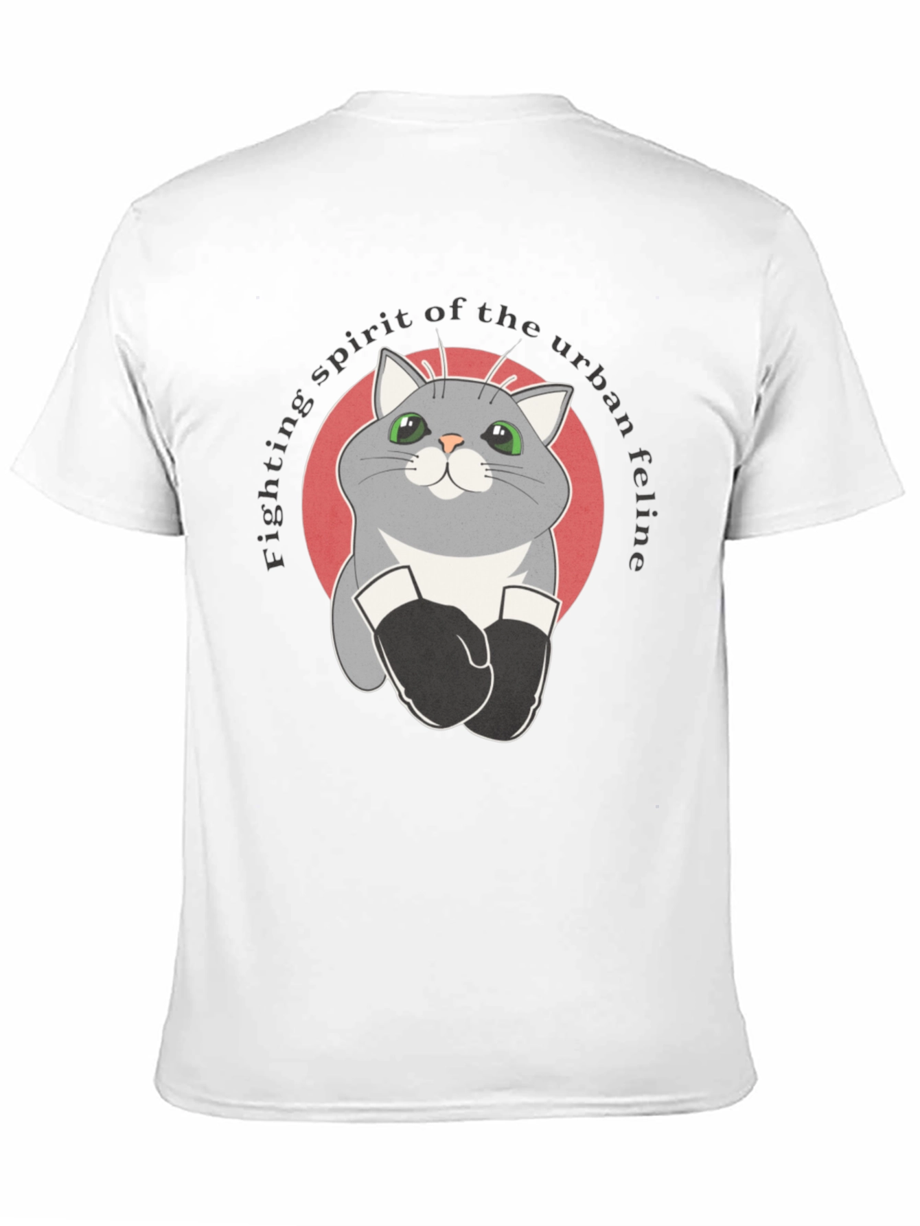 Urban Feline Boxer T-Shirt