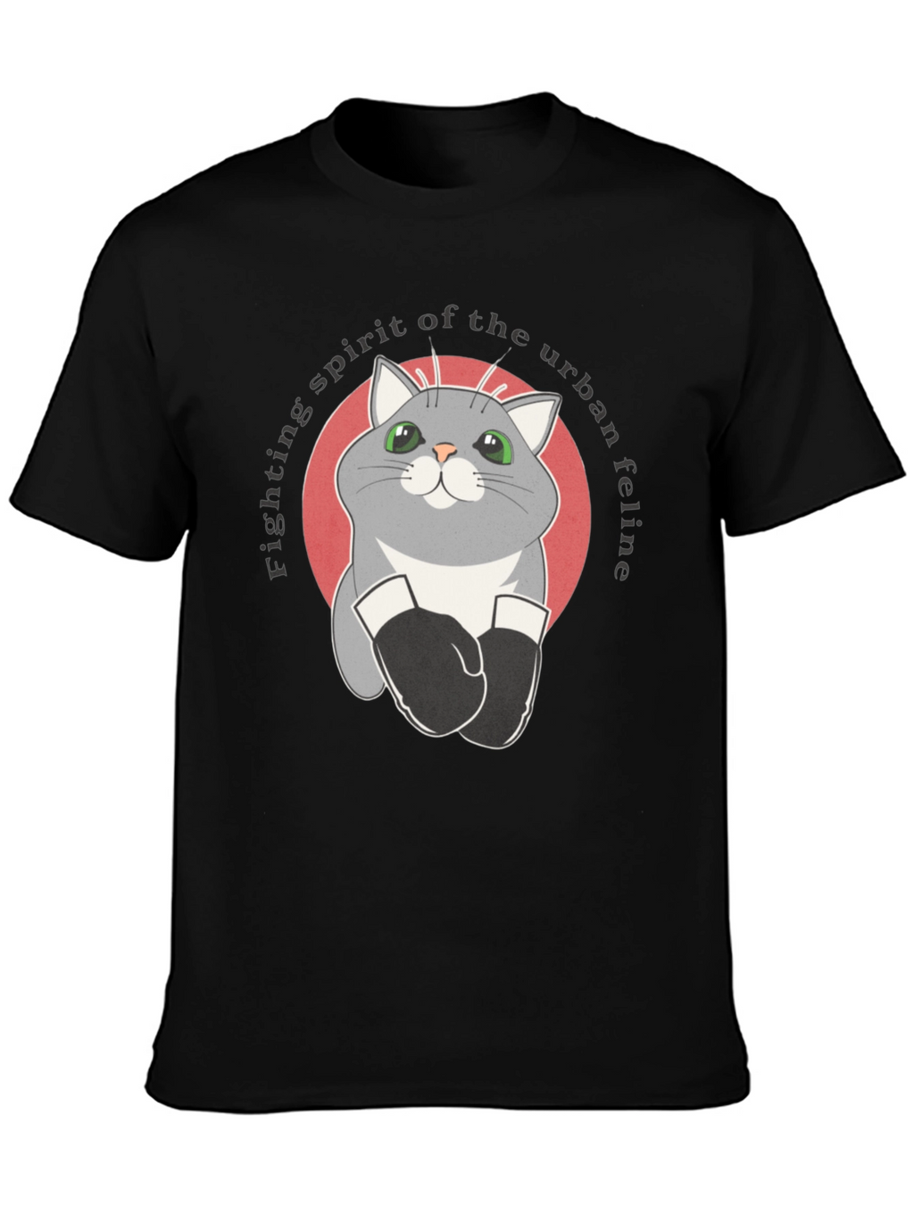 Urban Feline Boxer T-Shirt