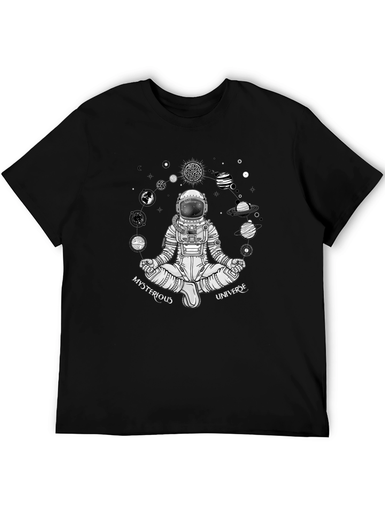 Mysterious Universe Astronaut Graphic Tee