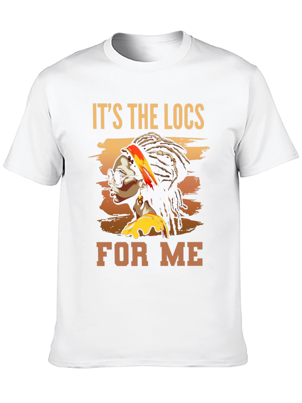 Its the Locs for Me Black T-Shirt
