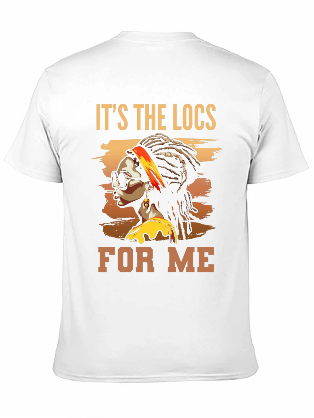 Its the Locs for Me Black T-Shirt