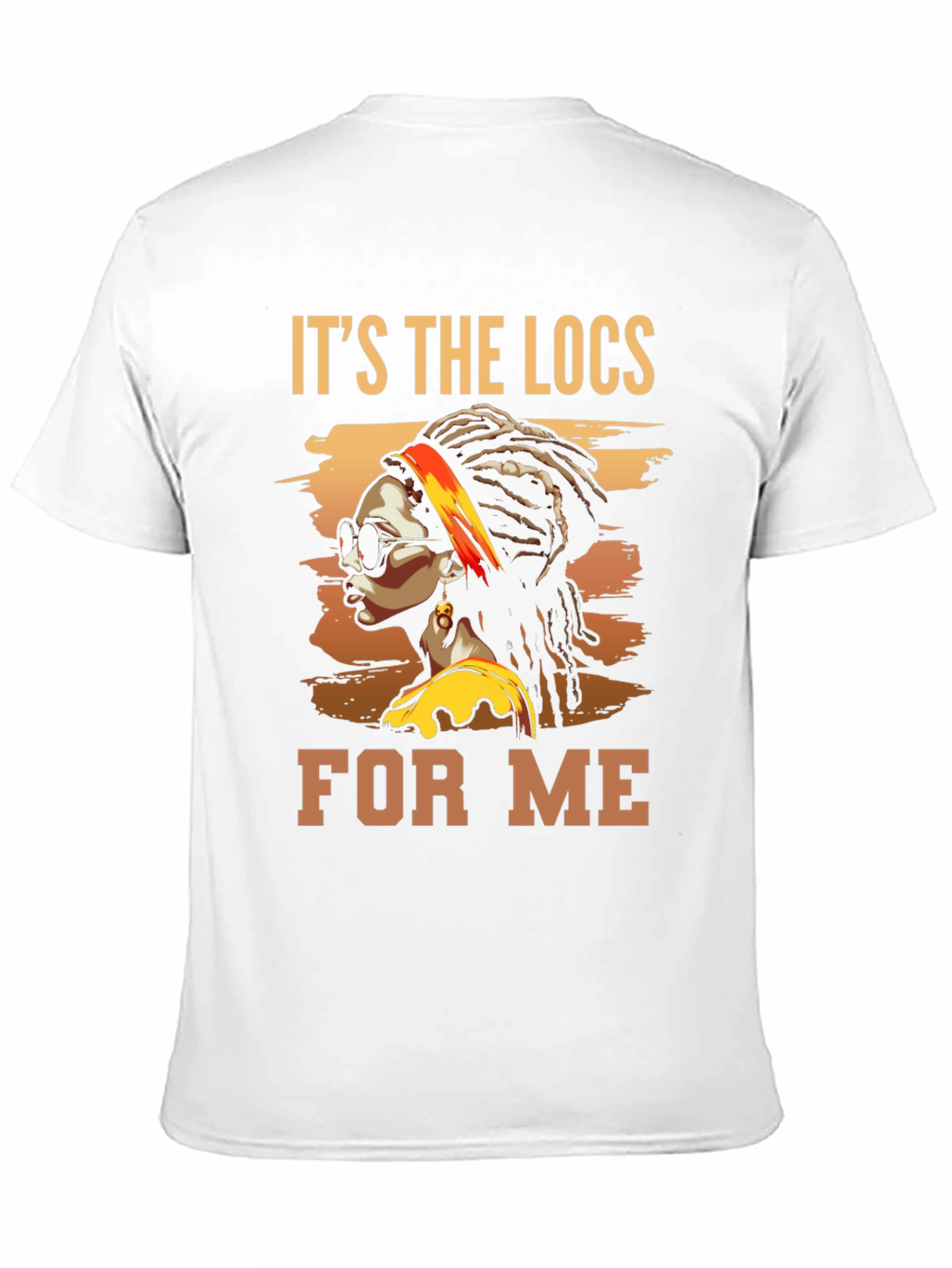 Its the Locs for Me Black T-Shirt