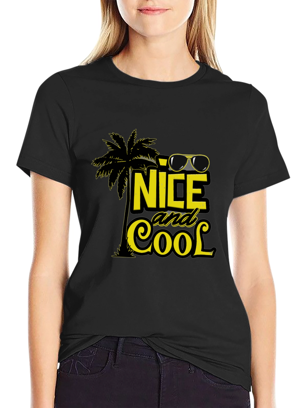 Nice and Cool Black T-Shirt