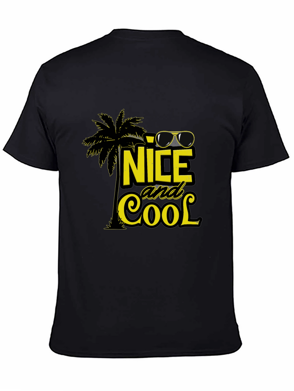 Nice and Cool Black T-Shirt