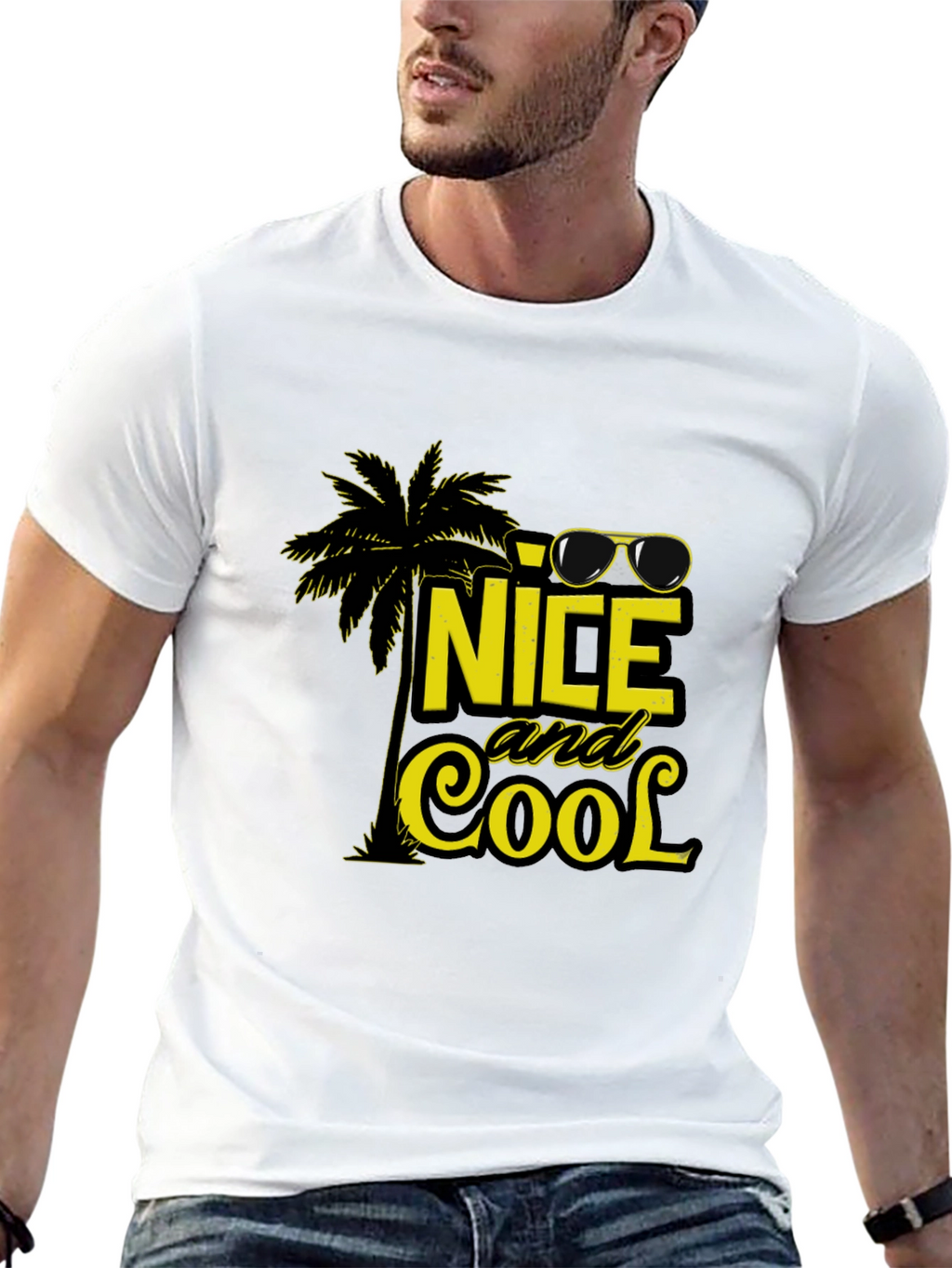 Nice and Cool Black T-Shirt