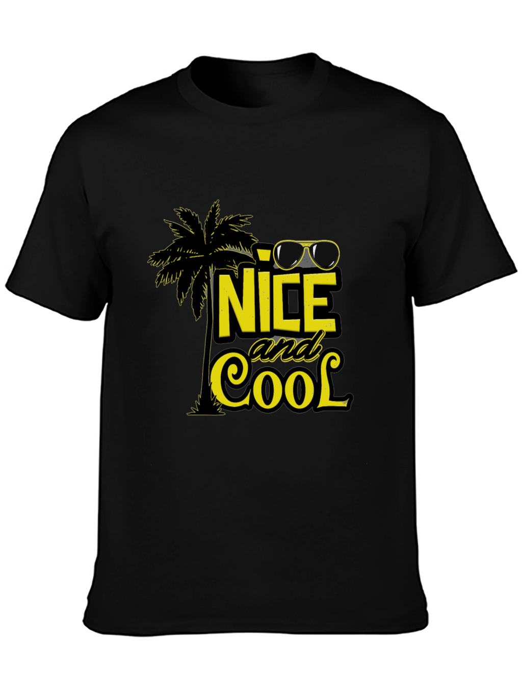 Nice and Cool Black T-Shirt