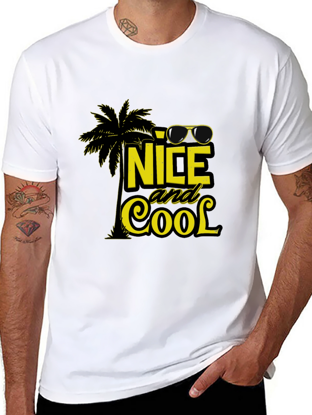 Nice and Cool Black T-Shirt