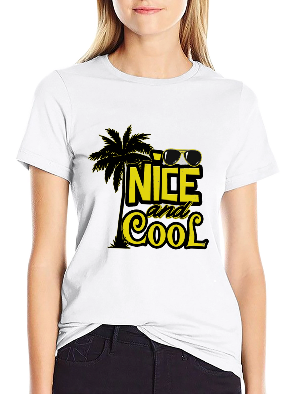 Nice and Cool Black T-Shirt