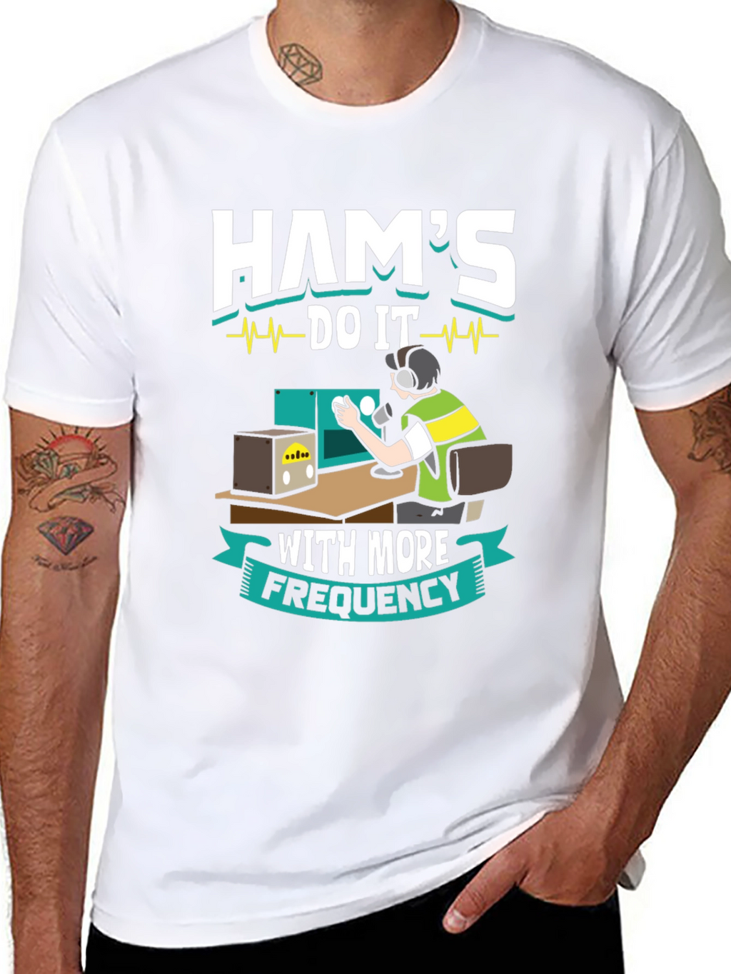Ham Radio Operator Funny Graphic T-Shirt