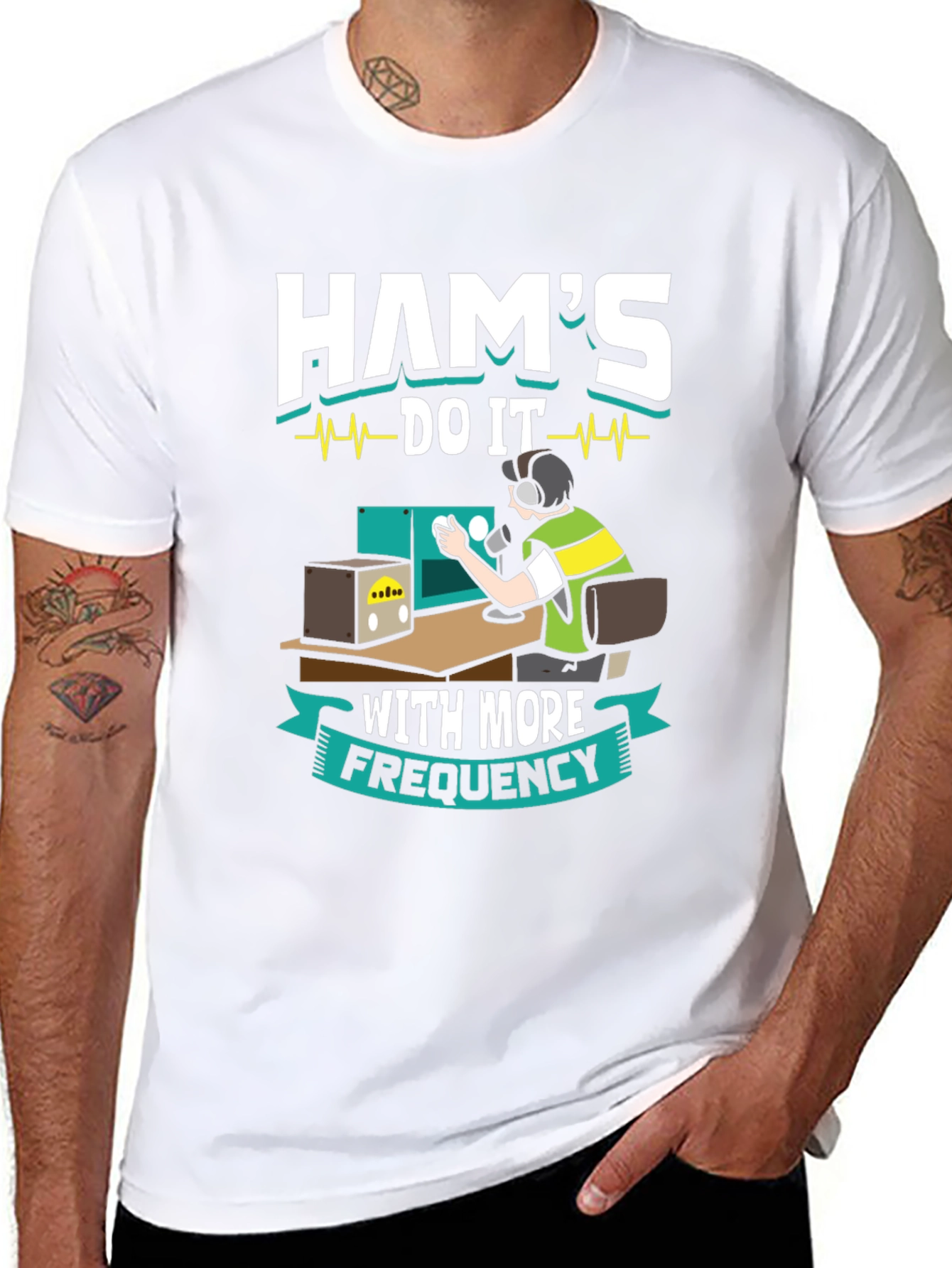 Ham Radio Operator Funny Graphic T-Shirt