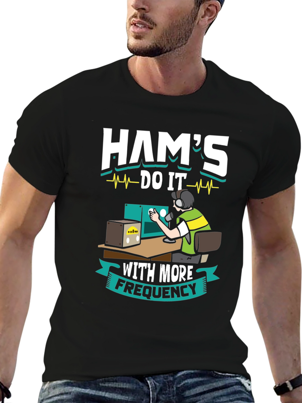 Ham Radio Operator Funny Graphic T-Shirt