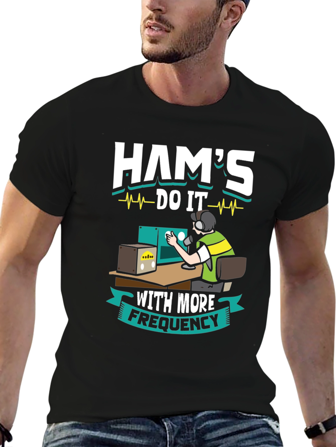 Ham Radio Operator Funny Graphic T-Shirt