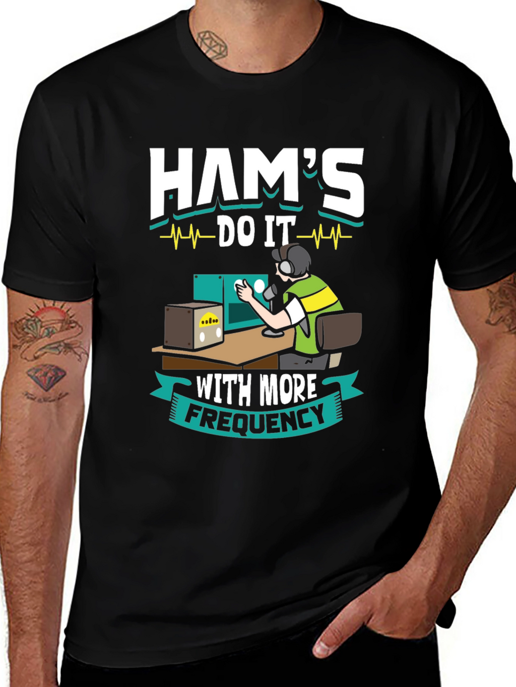 Ham Radio Operator Funny Graphic T-Shirt