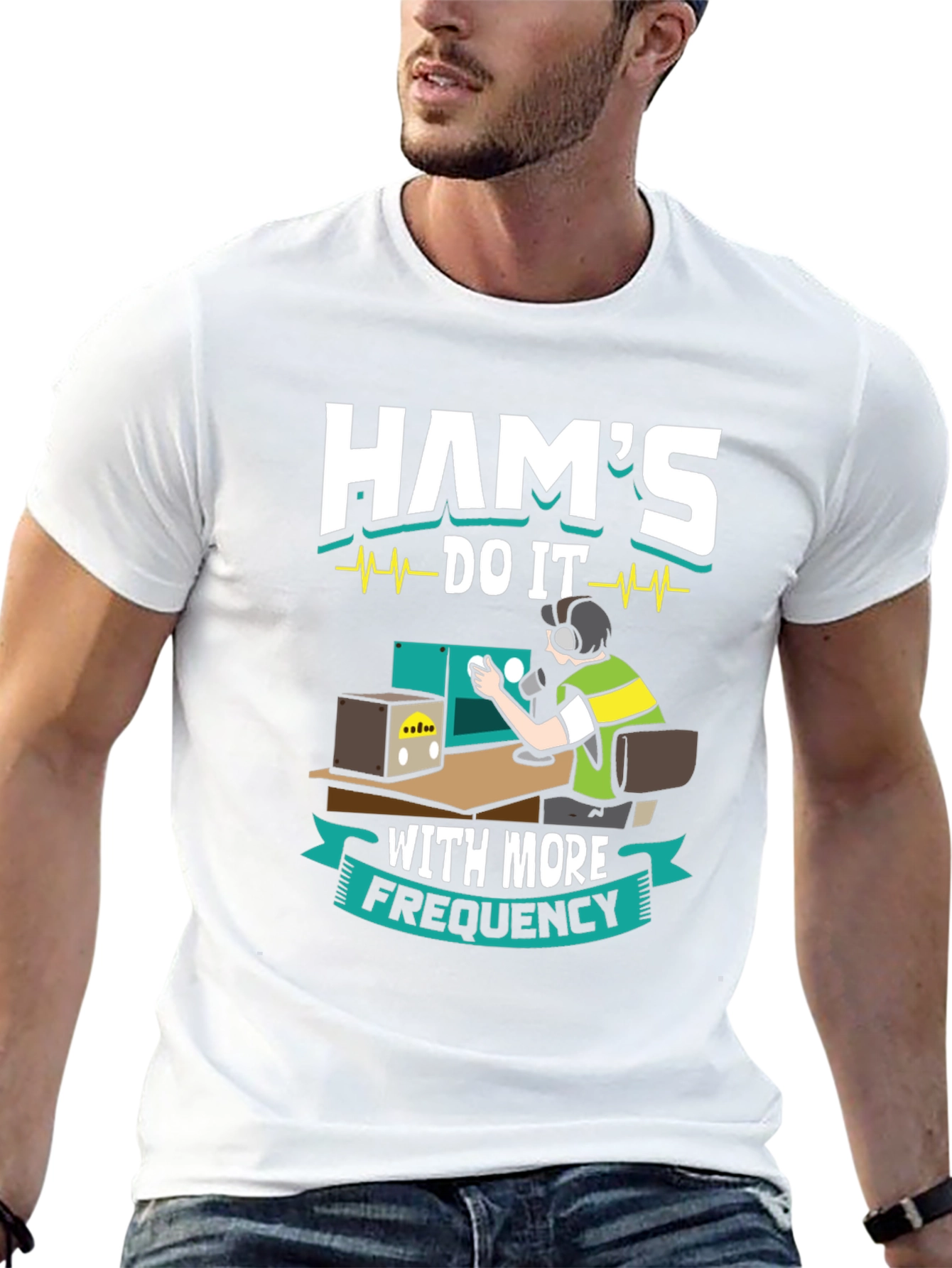 Ham Radio Operator Funny Graphic T-Shirt