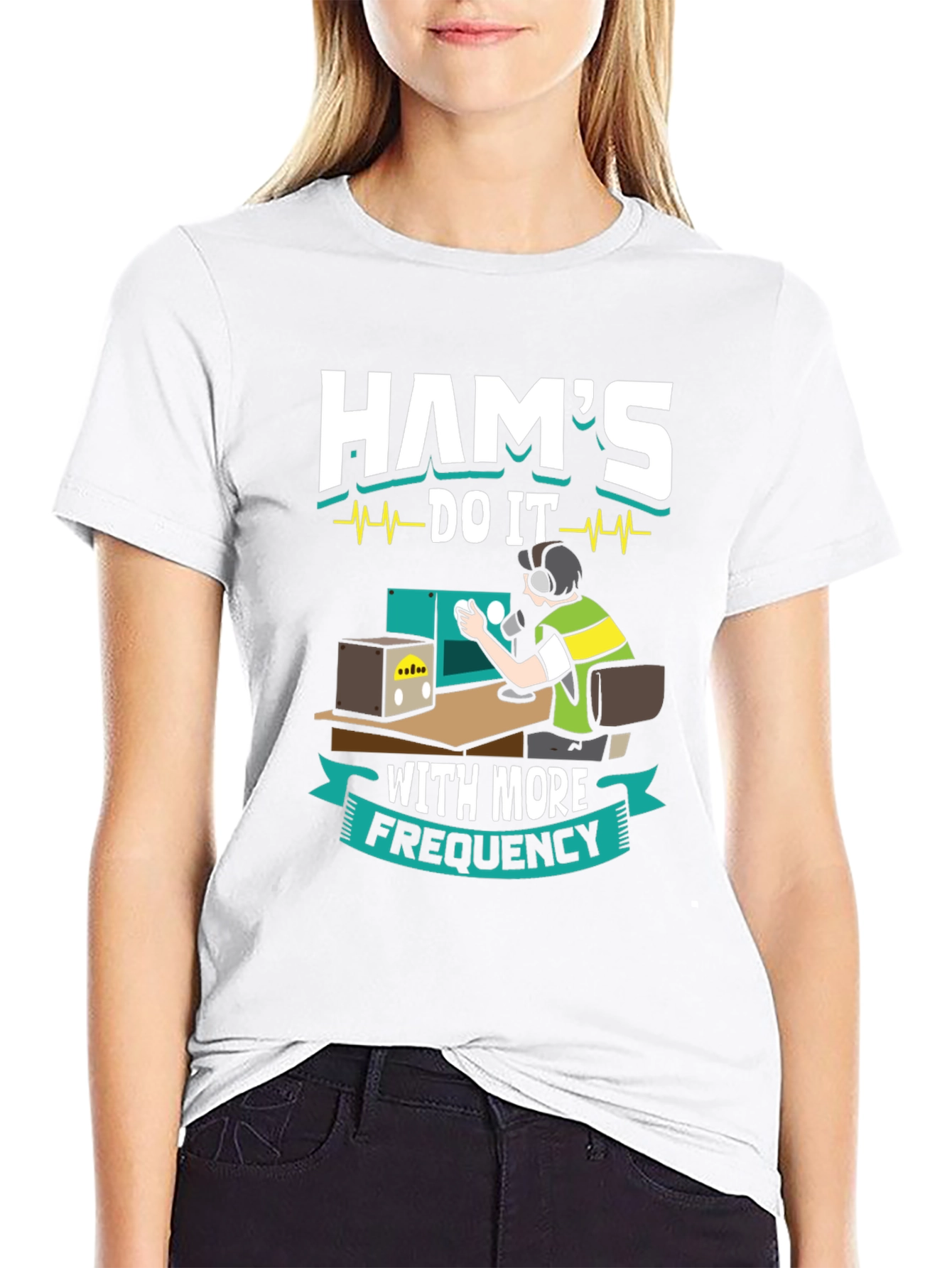 Ham Radio Operator Funny Graphic T-Shirt